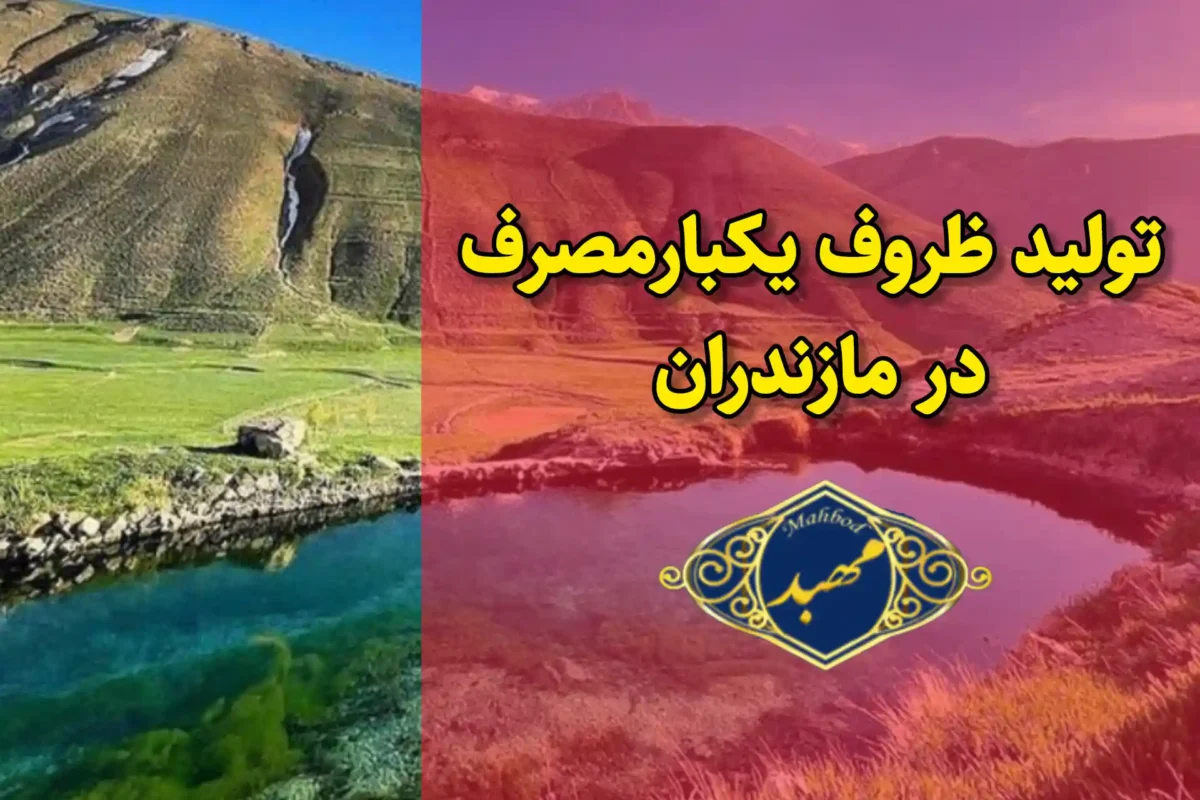 تولید ظروف یکبارمصرف در مازندران